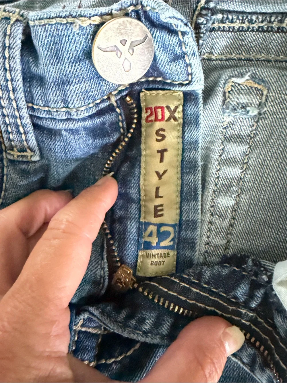 Men's Wrangler 20x jeans 29x34